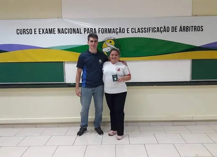 Tamiris em curso nacional de formação e classificação de árbitros