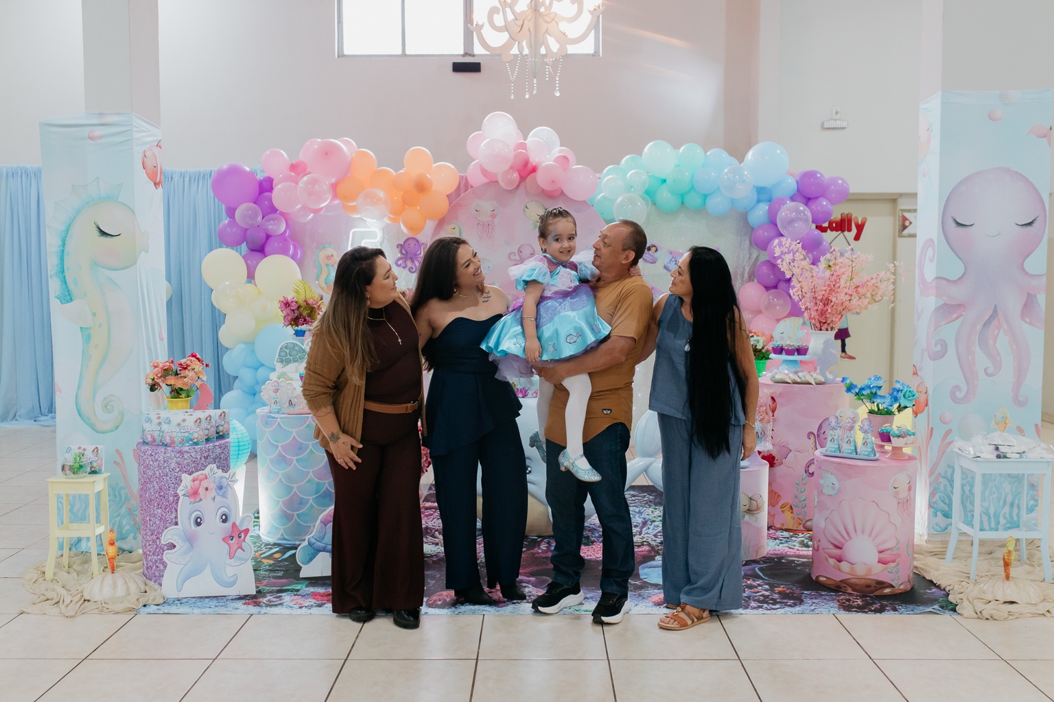 Tamiris Kato com sua família